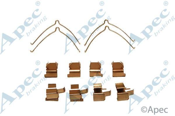 APEC BRAKING Lisakomplekt, ketaspiduriklotsid KIT441